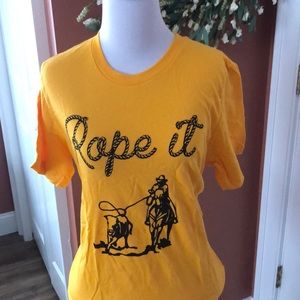 Rope it graphic T-shirt